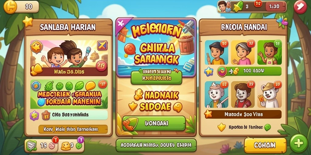 gatotkaca123 - Latar belakang grafis yang menakjubkan dan penuh warna.